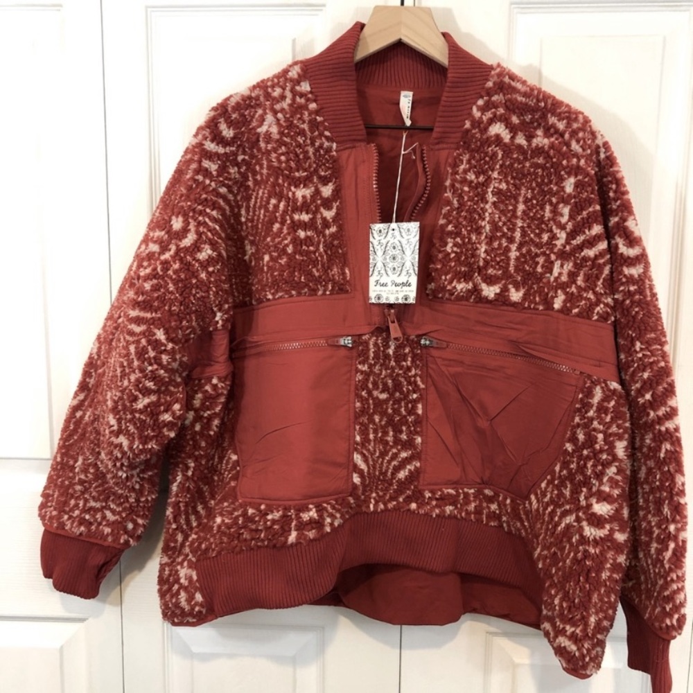 NWT Free People Movement Off The Wall Sherpa